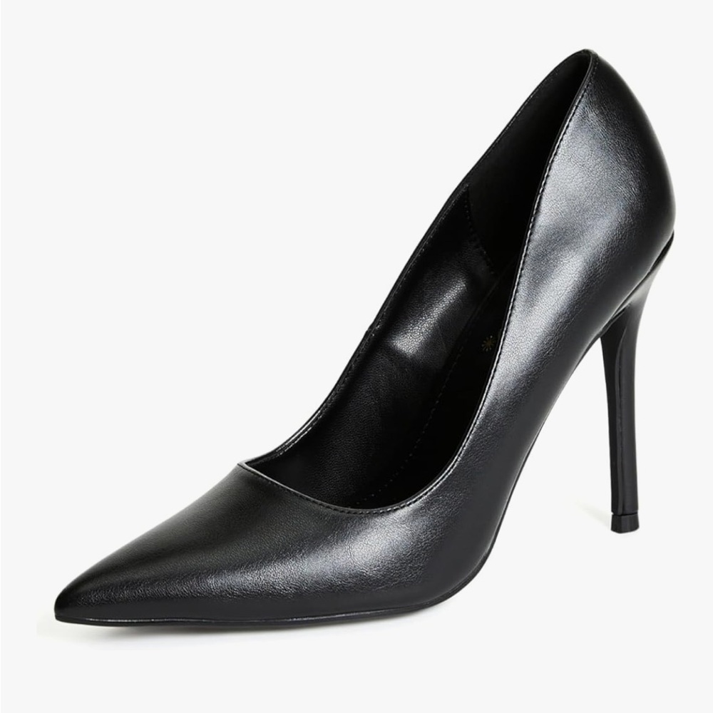 JustFab Sleek Black Heels
